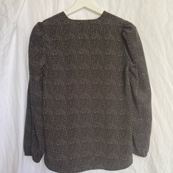 Lovers + Friends Polka Dot Blouse Top Size XS - Picture 6 of 10